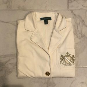 Lauren white jacket
